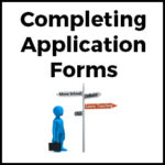 Completing Application forms
